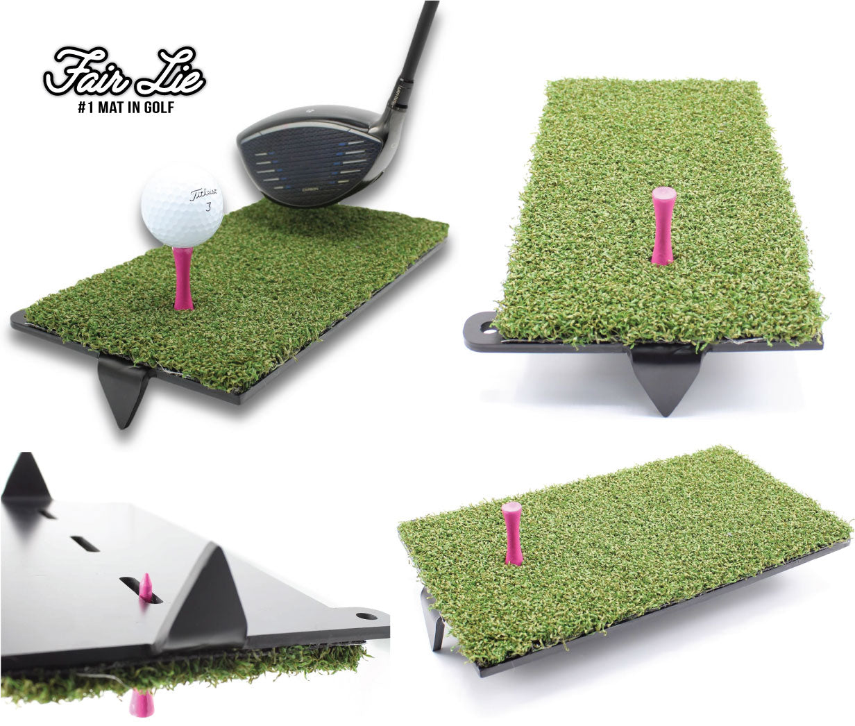 Dual Spike Fair Lie Winter Golf Mat 2.0