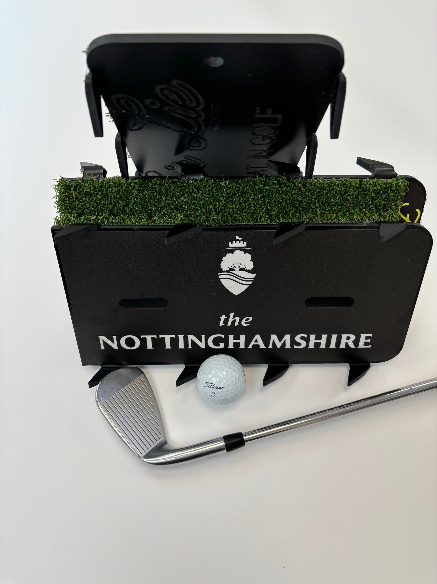 CUSTOM / PERSONALISED Fair Lie Winter golf mat, grips the turf, anti slip golf mat.